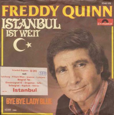 Freddy Quinn - Istanbul ist weit (Polydor Vinyl-Single)