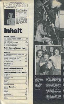 Das Freizeit-Magazin 08/1979 Inhalt