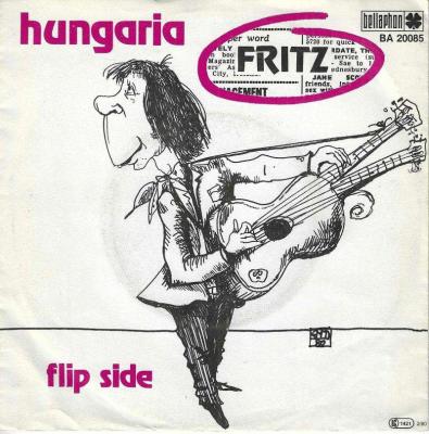 Fritz - Hungaria  Flip Side (7" Bellaphon Vinyl-Single)