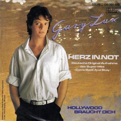 Gary Lux - Herz in Not (7" Global Vinyl-Single Germany)