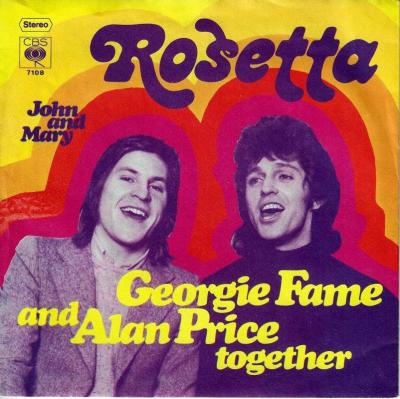 Georgie Fame and Alan Price - Rosetta (7" Vinyl-Single)