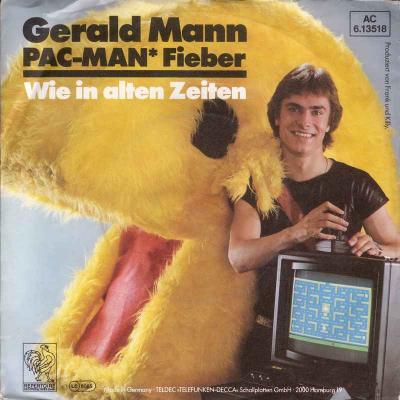 Gerald Mann - Pac-Man Fieber (Vinyl-Single Germany)