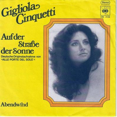 Gigliola Cinquetti - Auf der Straße der Sonne (7" Single)