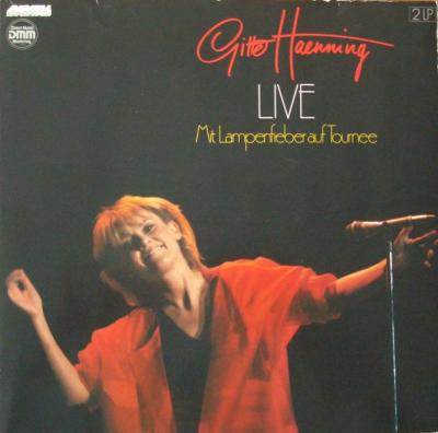 Gitte Haenning - Live: Mit Lampenfieber auf Tournee (LP)