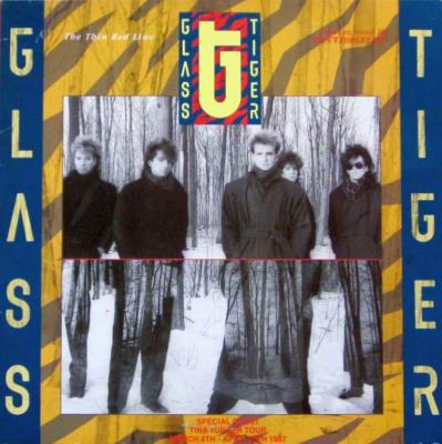 Glass Tiger - The Thin Red Line (Manhattan LP Germany)