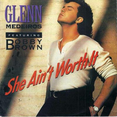 Glenn Medeiros - She Ain't Worth It (7" Vinyl-Single)