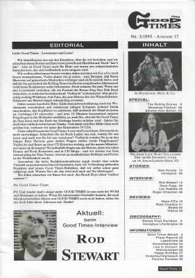 Good Times - Ausgabe 017 Inhalt