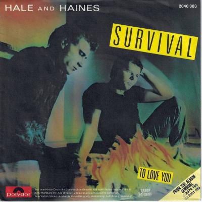 Hale And Haines - Survival (7" Polydor Vinyl-Single)