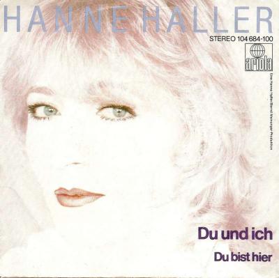 Hanne Haller - Du und ich (Ariola Vinyl-Single Germany)