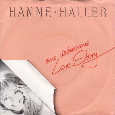 Hanne Haller - Eine Wahnsinns Love Story (Vinyl-Single)