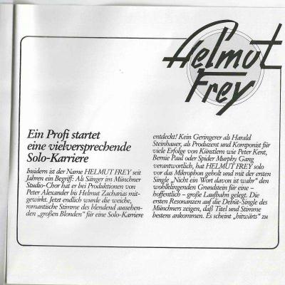 Helmut Frey - Nicht ein Wort davon ist wahr PR