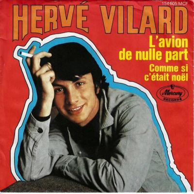 Herve Vilard - L'avion de nulle part (7" Vinyl-Single)