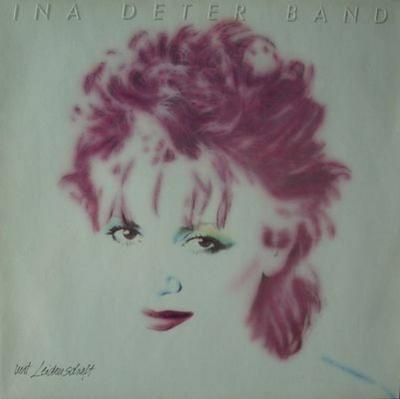 Ina Deter - Mit Leidenschaft: Rosa Cover (Vinyl-LP 1984)