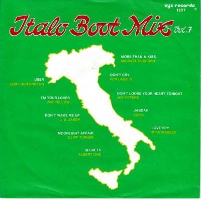 Italo Boot Mix - Vol. 7 (ZYX Vinyl-Single Germany)