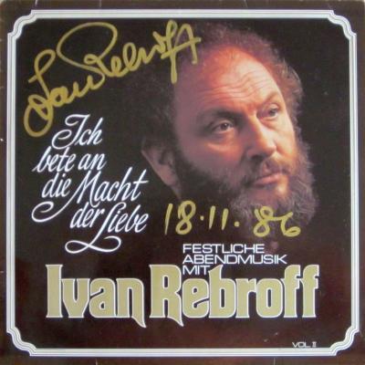 Ivan Rebroff - Ich bete an die Macht...: mit Autogramm (LP)