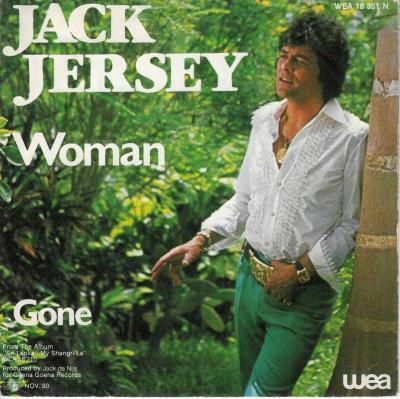 Jack Jersey - Woman / Gone (7" WEA Vinyl-Single Germany)