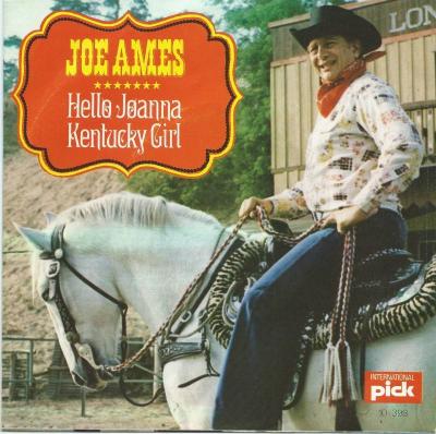 Joe Ames - Hello Joanna (Pick Vinyl-Single Switzerland)