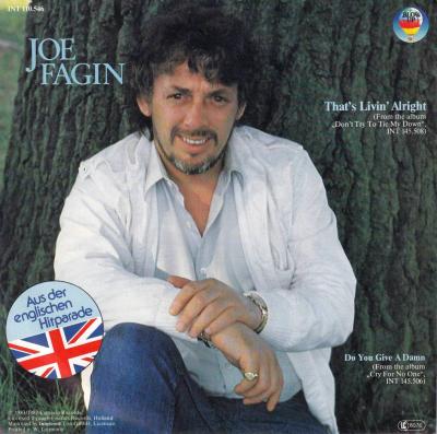 Joe Fagin - That's Livin Alright (7" Vinyl-Single Germany)