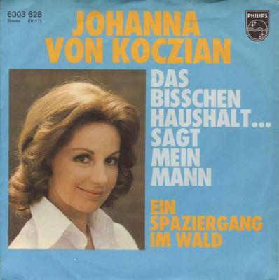 Johanna von Koczian - Das bisschen Haushalt... (Single)