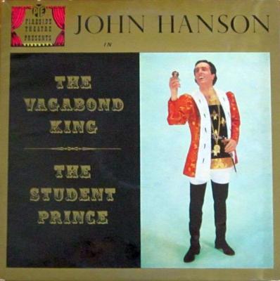 John Hanson - The Vagabond King & The Student (LP UK)