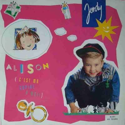 Jordy - Alison (Versailles-Records Maxi-Single France)