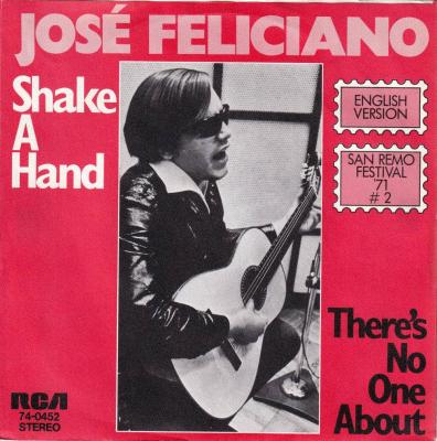 Jose Feliciano - Shake A Hand (7" RCA Vinyl-Single Germany)