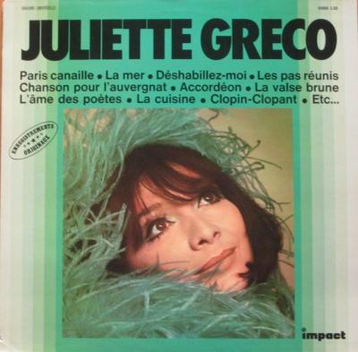 Juliette Greco - Same: 12 TOP-Hits (LP France 1978)