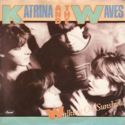 Katrina And The Waves - Walking On Sunshine (7" Single)