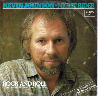 Kevin Johnson - Night Rider  Rock And Roll (7" Single)