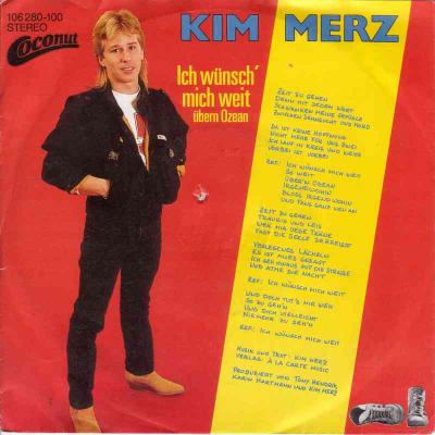 Kim Merz - Ich wünsch mich weit übern Ozean (Single