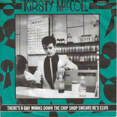 Kirsty MacColl - There's A Guy Works Down... (7" Single)