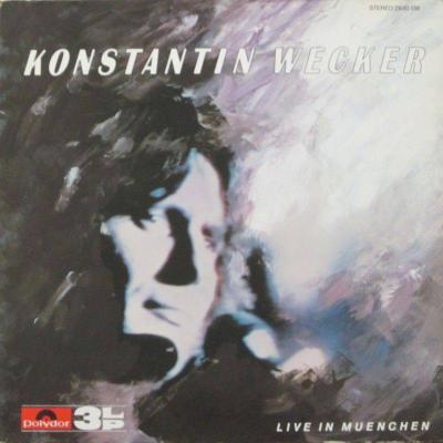 Konstantin Wecker - Live in Muenchen (3 Polydor LPs FOC)