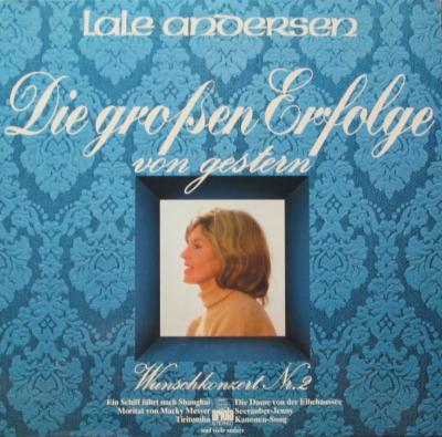 Lale Andersen - Die großen Erfolge von gestern 2 (LP)