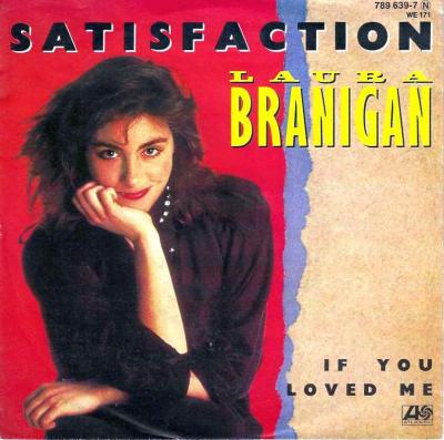 Laura Branigan - Satisfaction (Atlantic Vinyl-Single)