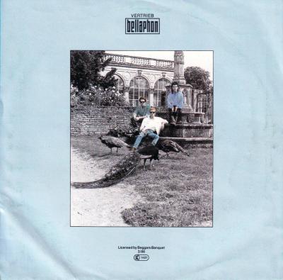 Love And Rockets - If There's A Heaven Above (7" back cover)