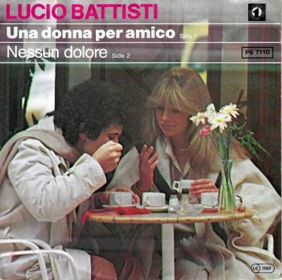 Lucio Battisti - Una donna per amico (7" Single Germany)