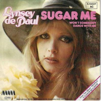 Lynsey De Paul - Sugar Me (RE Vinyl-Single Germany)