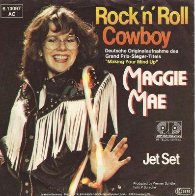 Maggie Mae - Rock 'n' Roll Cowboy (7" Jupiter Single)