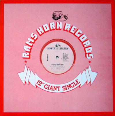 Manny's - I Love You So (Rams-Horn Maxi-Single Holland 1983)