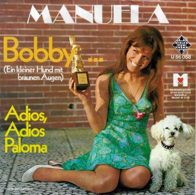 Manuela - Bobby  Adios Adios Paloma (7" Vinyl-Single)