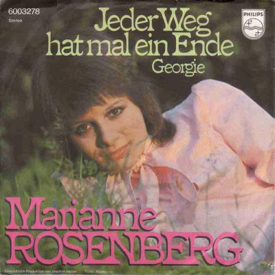 Marianne Rosenberg - Jeder Weg hat mal ein Ende (Single)