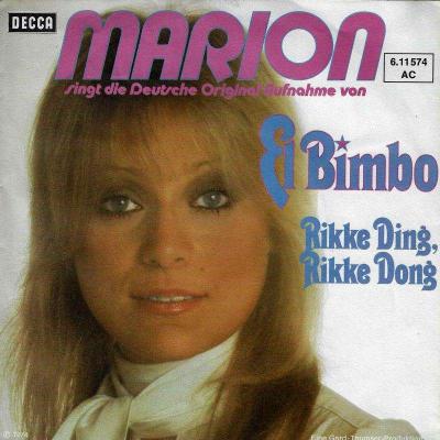 Marion - El Bimbo: Deutsche Version (7" Vinyl-Single)