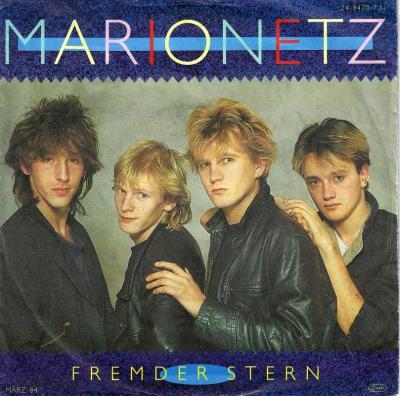 Marionetz - Fremder Stern (7" WEA Vinyl-Single Germany)