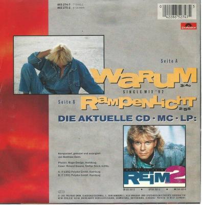 Preview: Matthias Reim - Warum  Rampenlicht (7