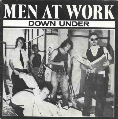 Men At Work - Down Under (7" CBS Vinyl-Single Germany)