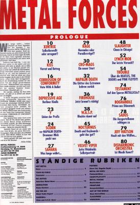 metal forces 07 1992 content
