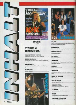 Metal Hammer 12 1992 content a