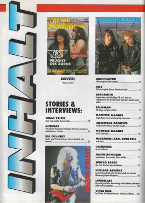 Preview: Metal Hammer 05/1993 content a