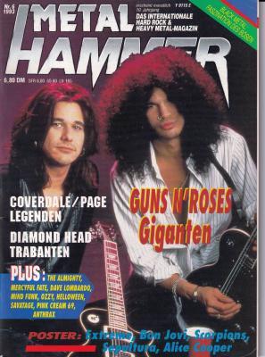 metal hammer 06-1993 cover