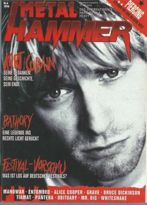 Metal Hammer 06 1994 cover